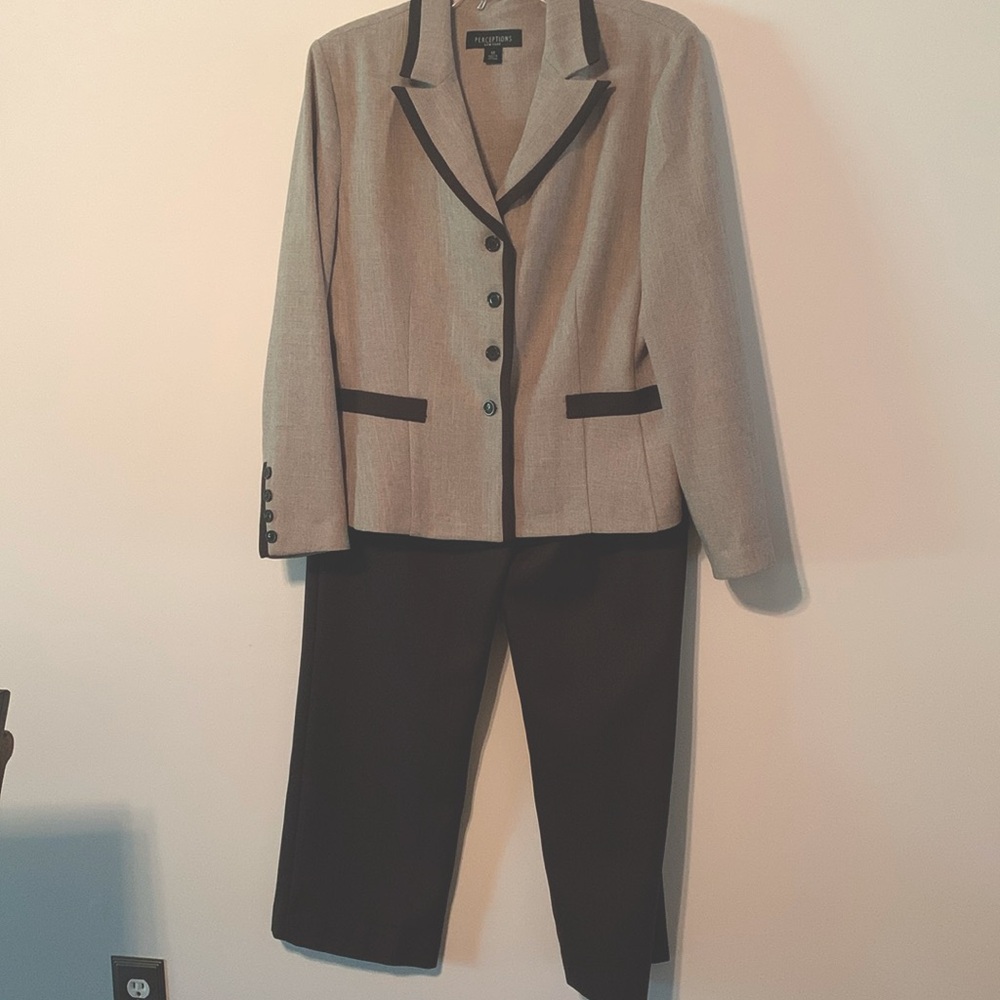 Womens classic pantsuit by Perceptions of New York